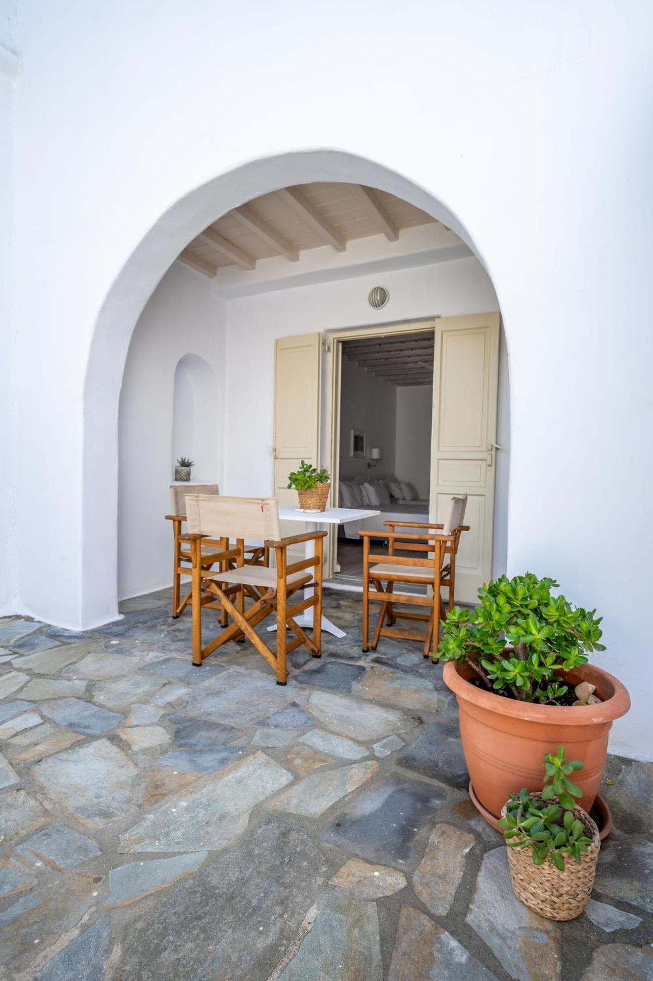 Twins-Trisa Apartments Ornos  Exterior foto